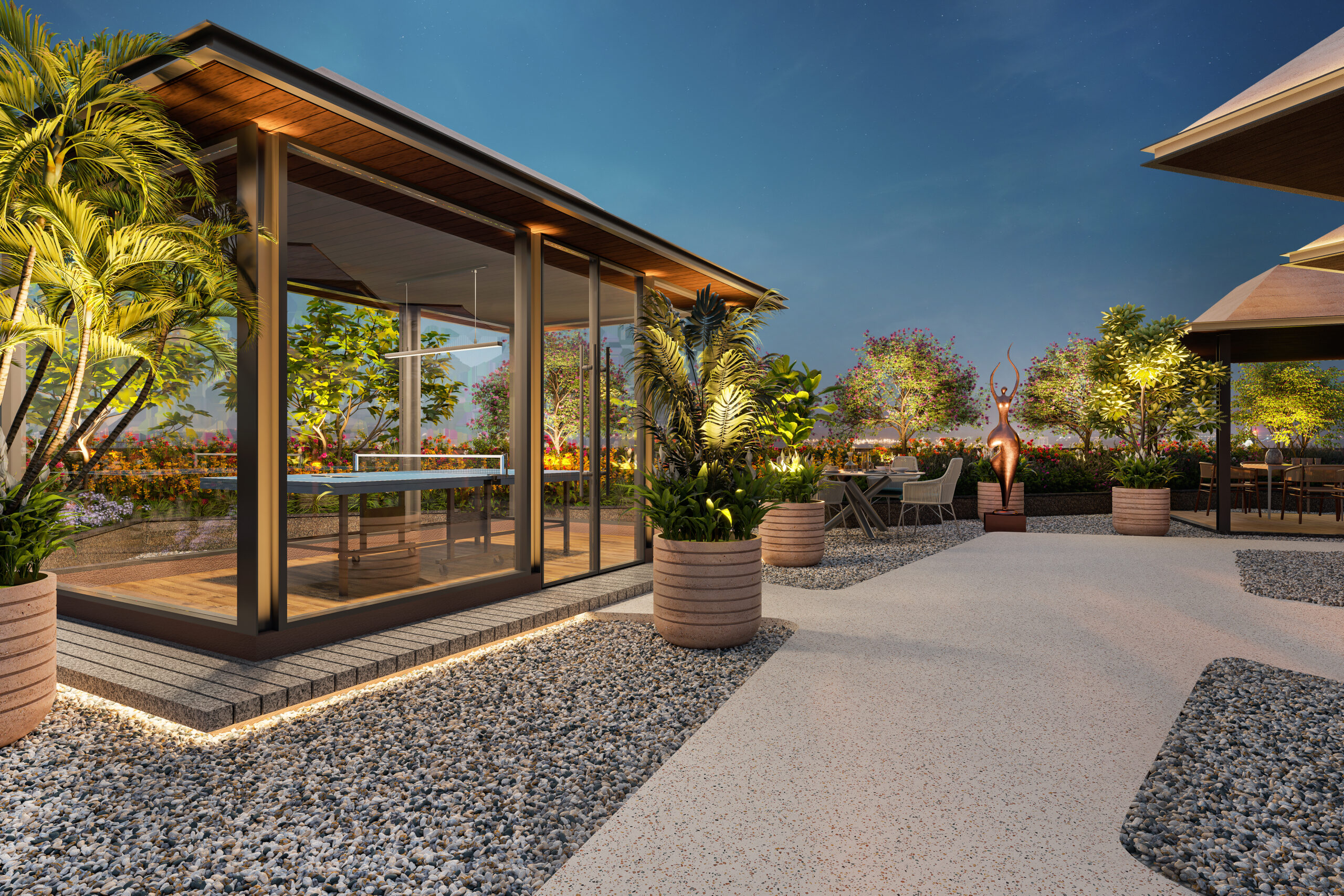 Aurania_Terrace Walkway view