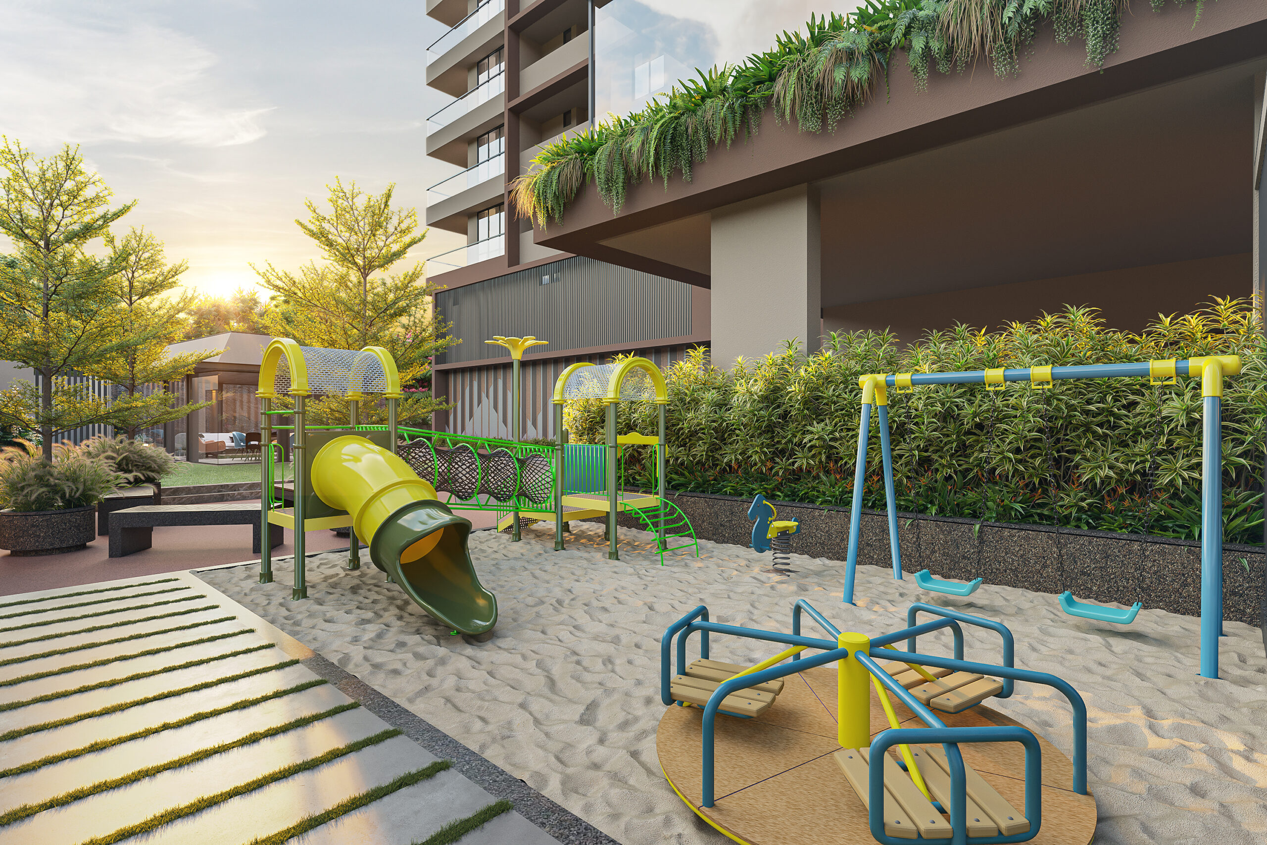 Aurania_children play area view